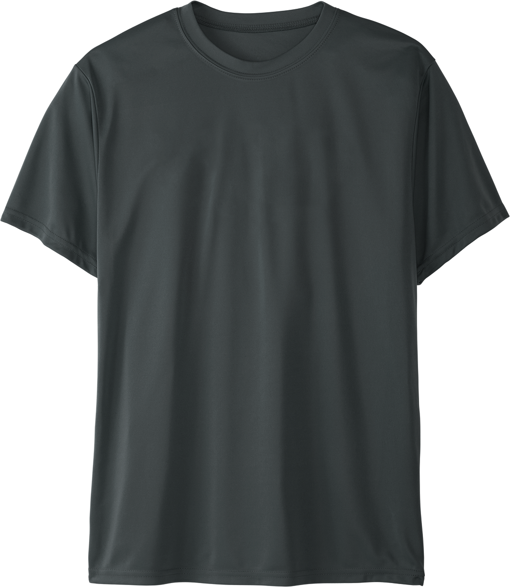 Moisture-Wicking Crew Neck Tech T-Shirt