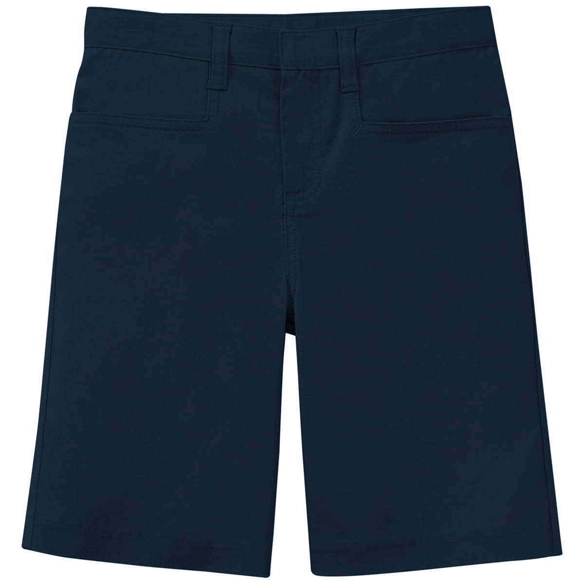 Stretch Twill Low Rise Shorts