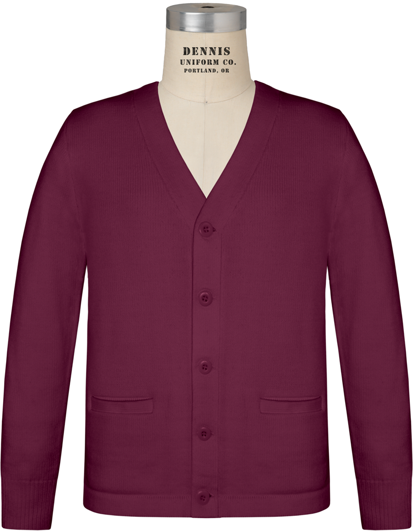 Long Sleeve V-Neck Button Front Cardigan