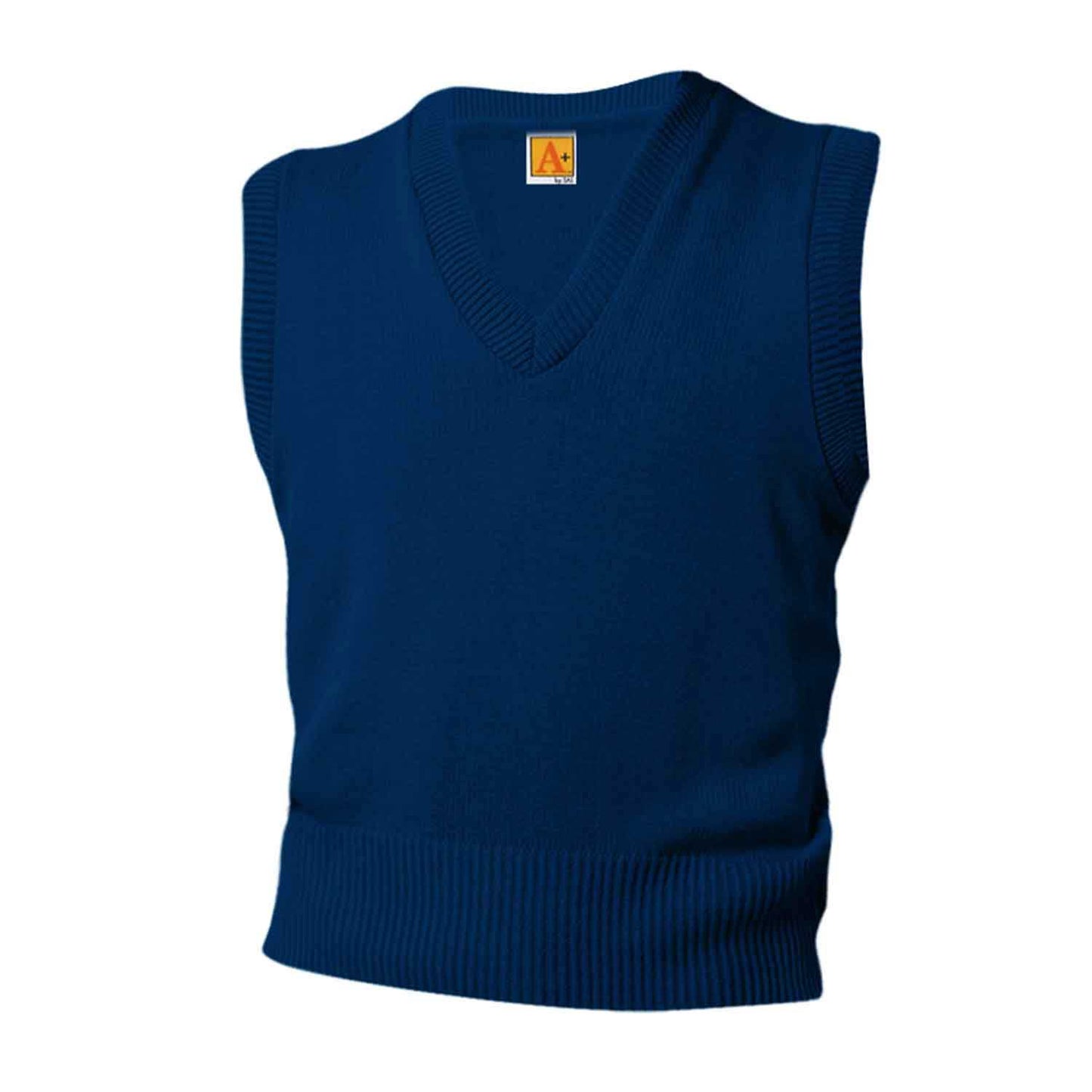 Jersey V-Neck Pullover Vest