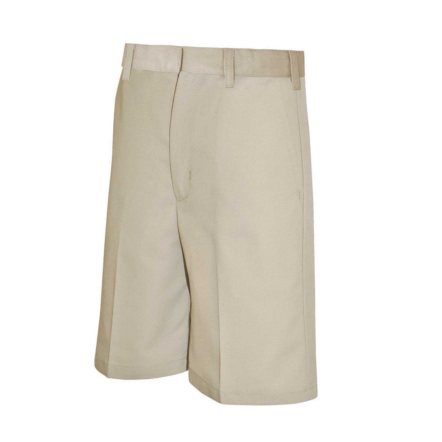 Stretch Twill Plain Front Shorts