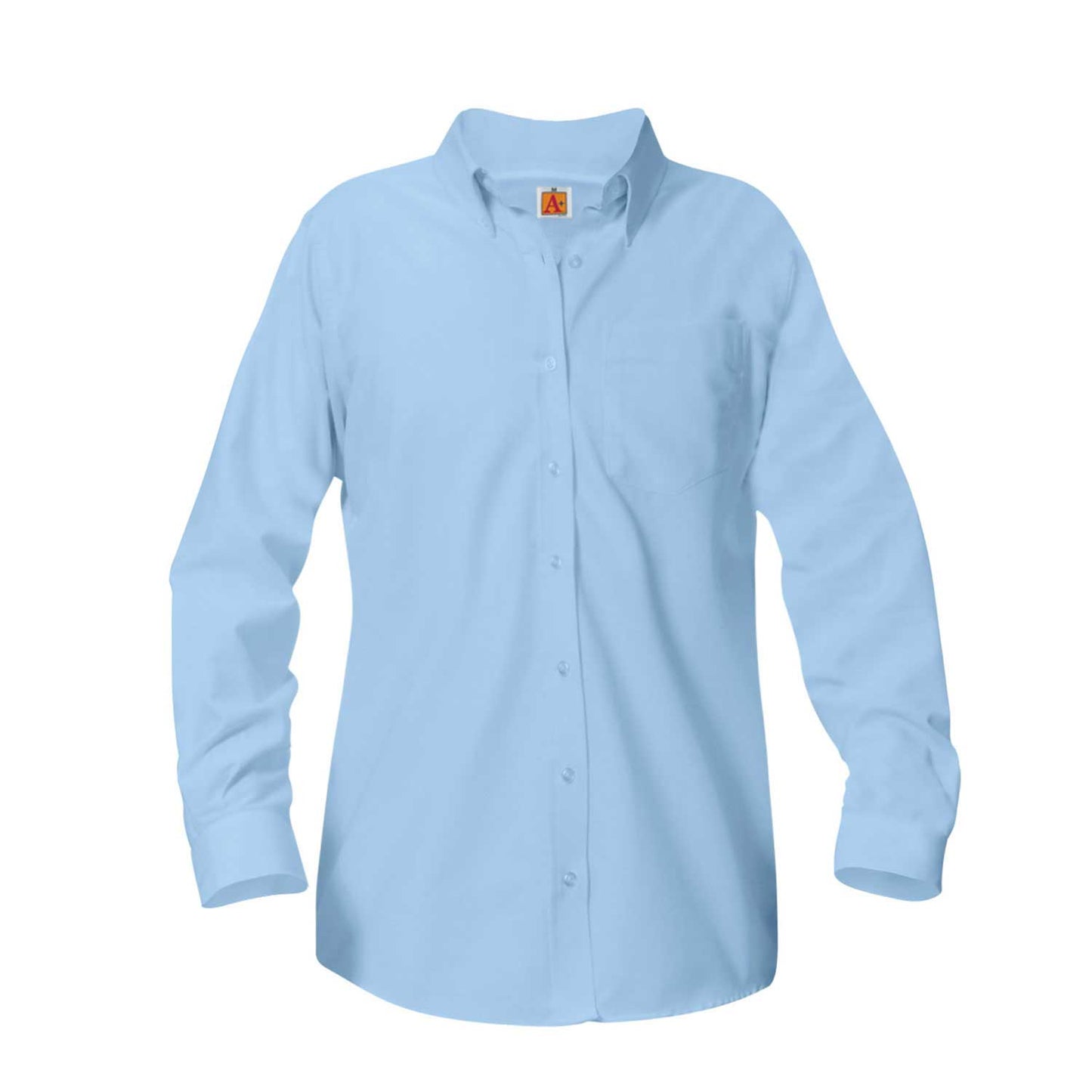 Feminine Fit Long Sleeve Oxford Shirt