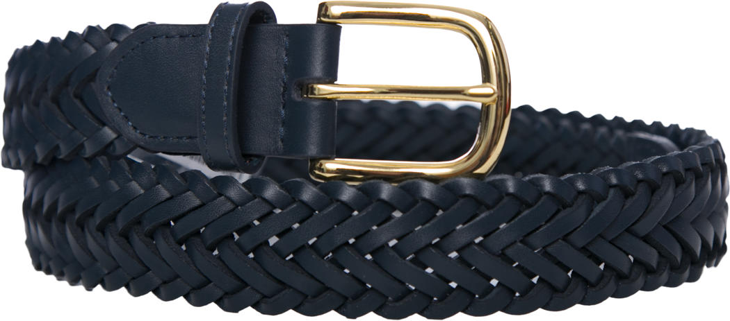 Braided Leather Belt