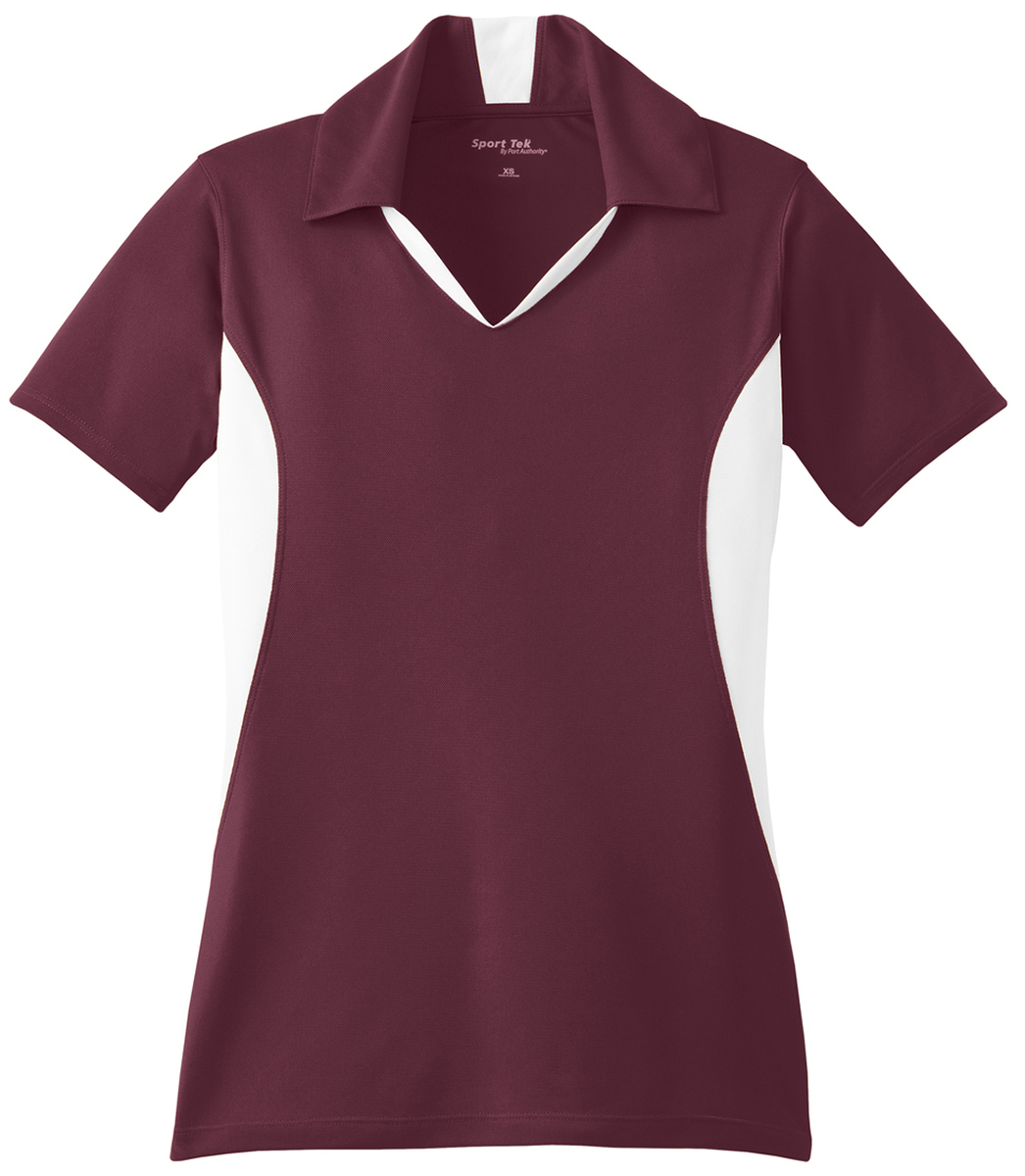 Ladies Side Block S/S Micropique Polo