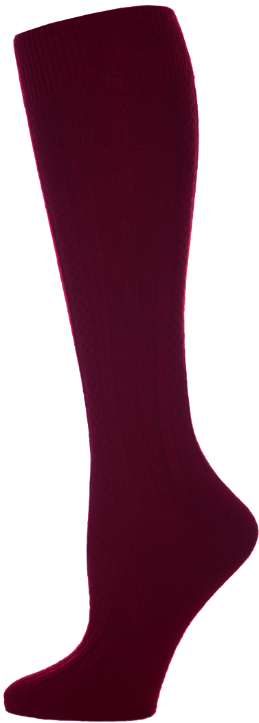 Opaque Knee-High Socks - 3 Pack