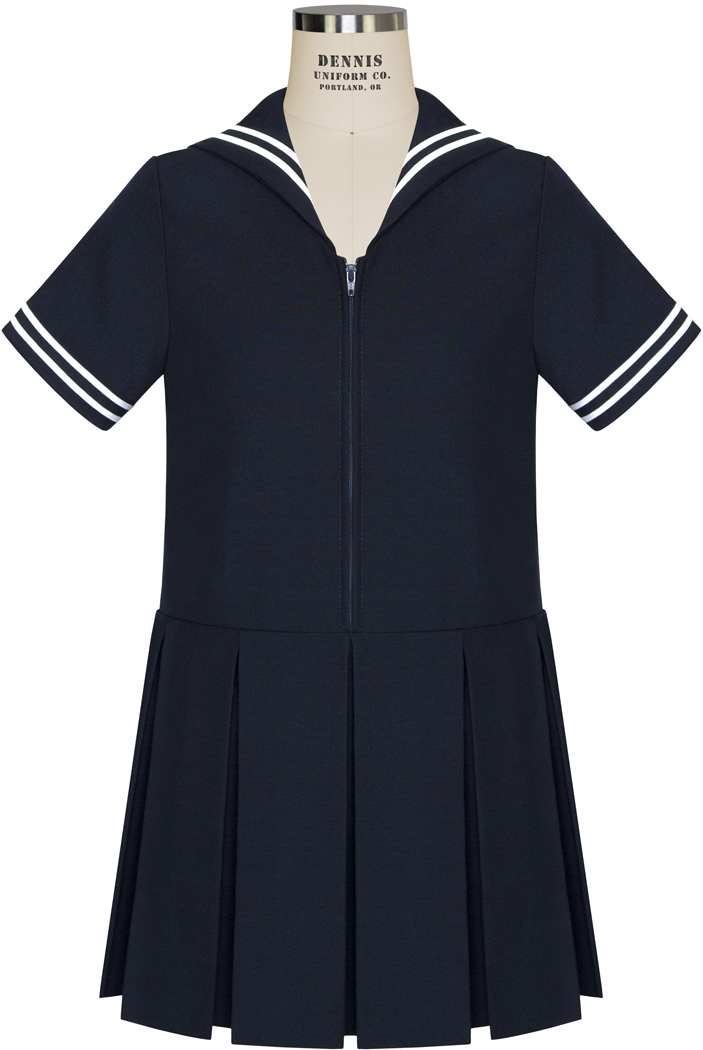 Short Sleeve Sailor Dress