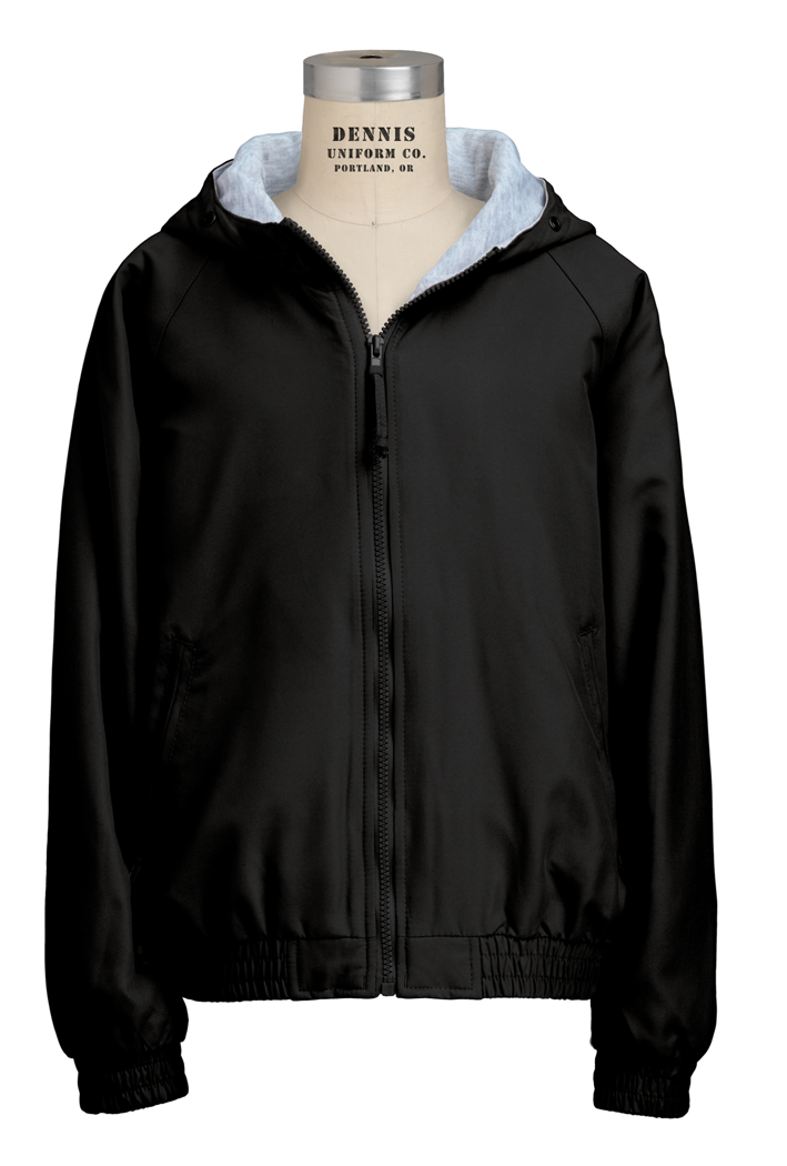 Hooded Microfiber Jacket