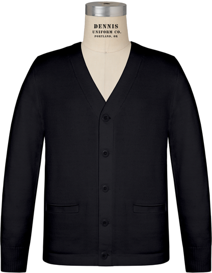 Long Sleeve V-Neck Button Cardigan