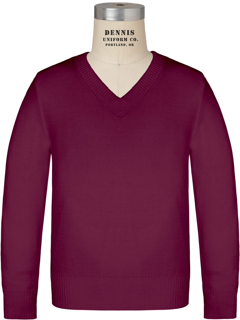 Long Sleeve V-Neck Pullover Sweater